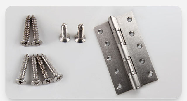 4bb stainless steel hinge screwset