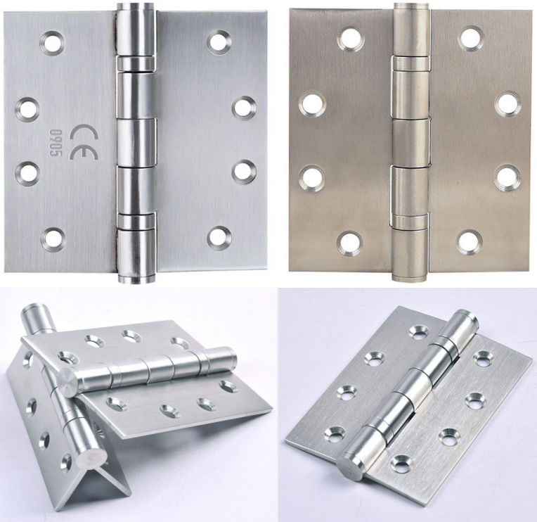 Brushed Satin 2BB 304 stainless steel hinges