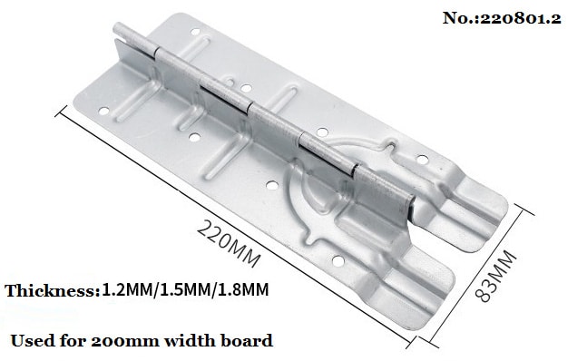 220mm crate hinge