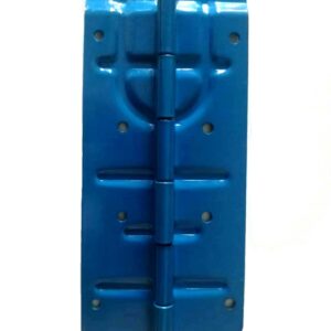 blue coated pallet collar hinges
