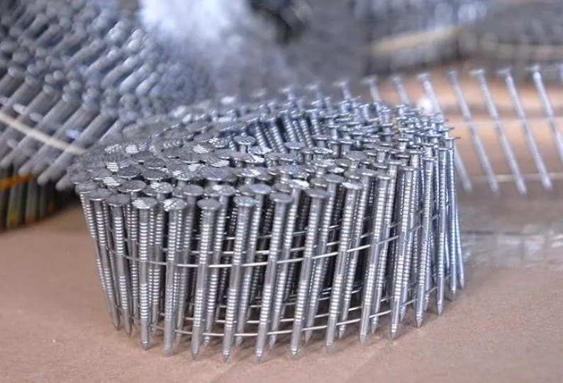 galvanized coil nails factory