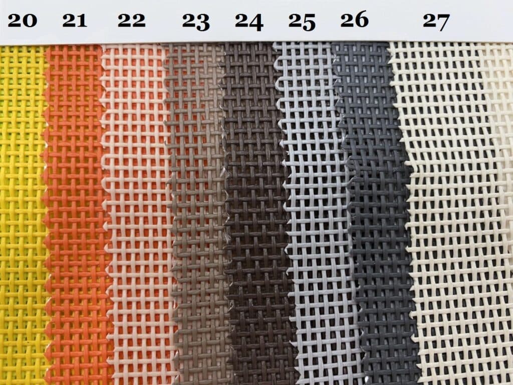 plastic fabric color chart 3