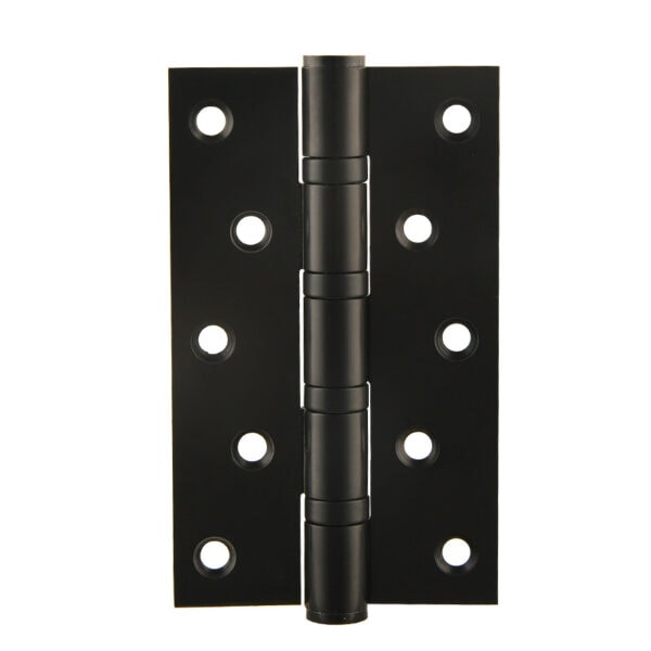 black stainless steel hinges