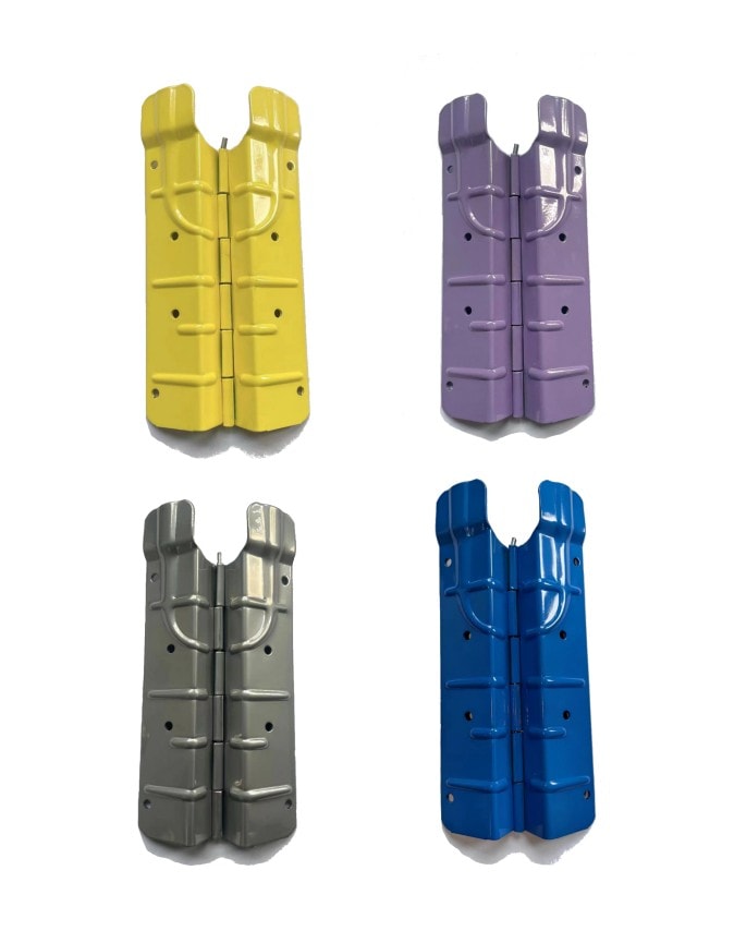 powder coated collar pallet hinges